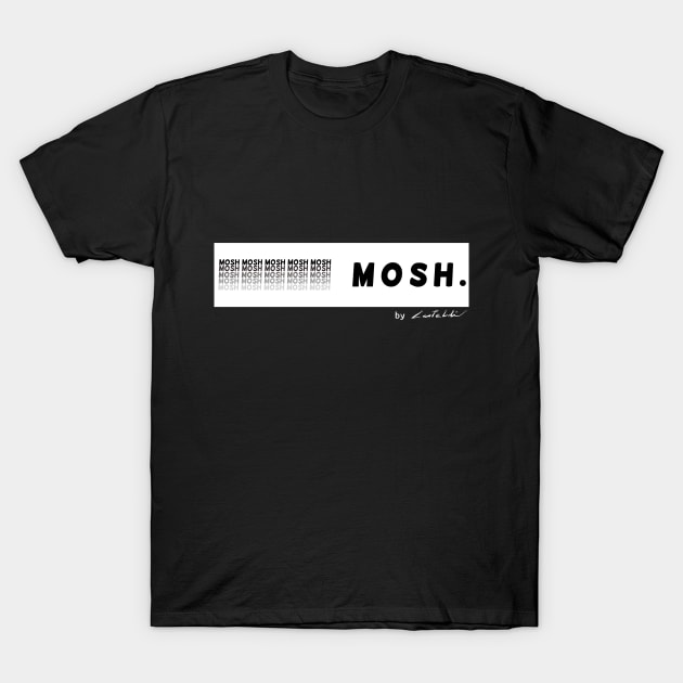 Mosh Black T-Shirt by Reactionforce